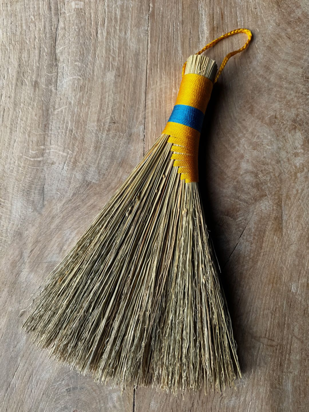 Broomcorn Brush - Yellow