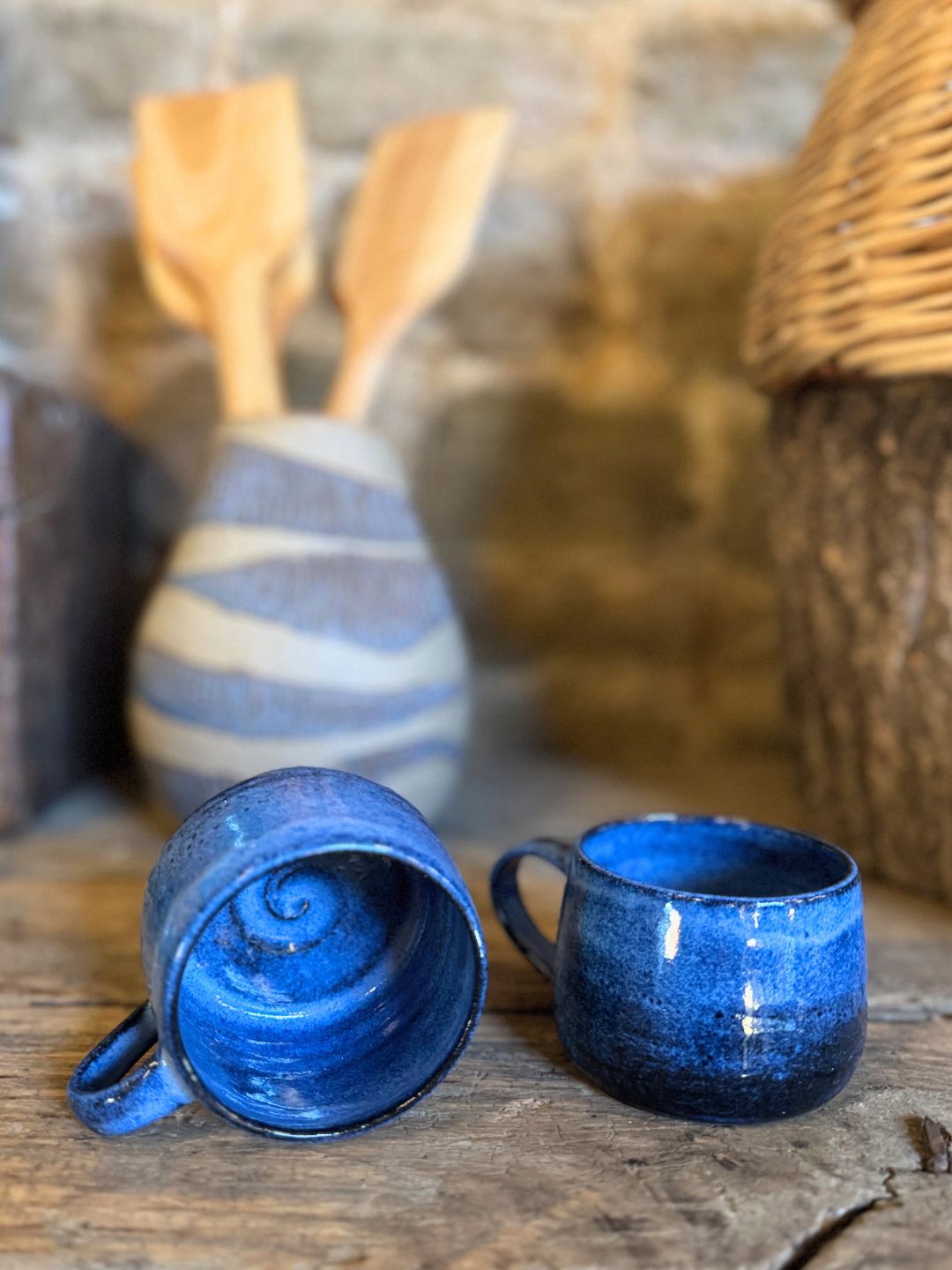 Blue Coffee Mugs
