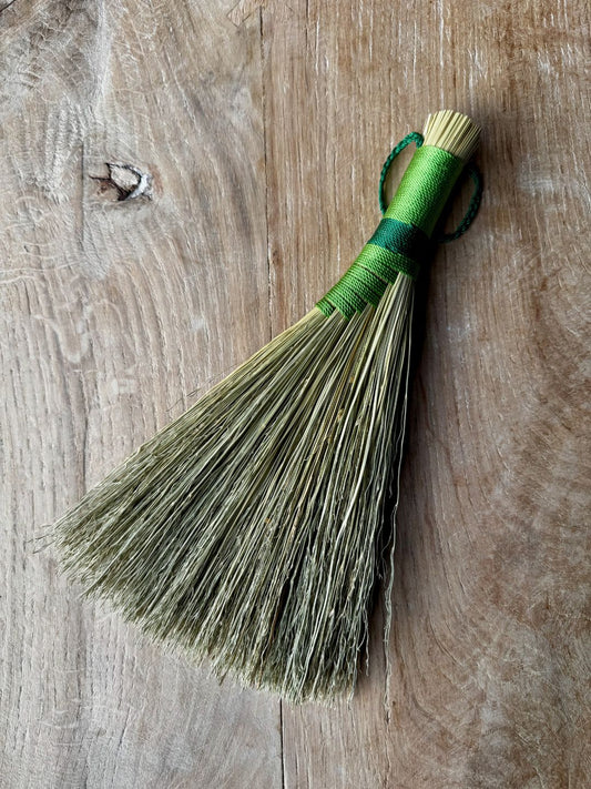 Broomcorn Brush - Green