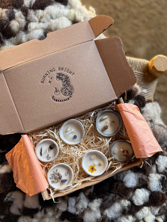 Therapeutic Candles in a Box