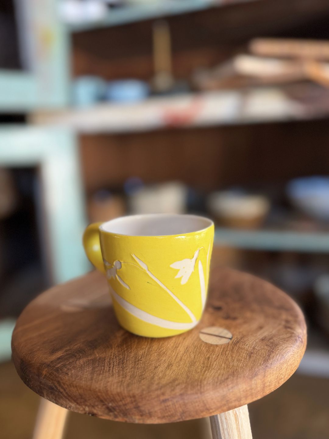 Yellow mug