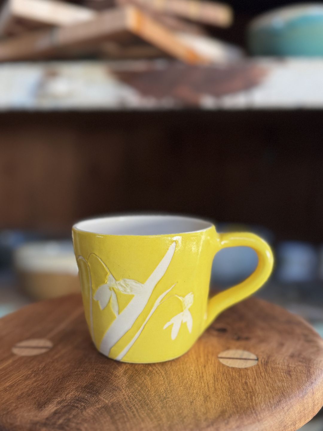 Yellow mug