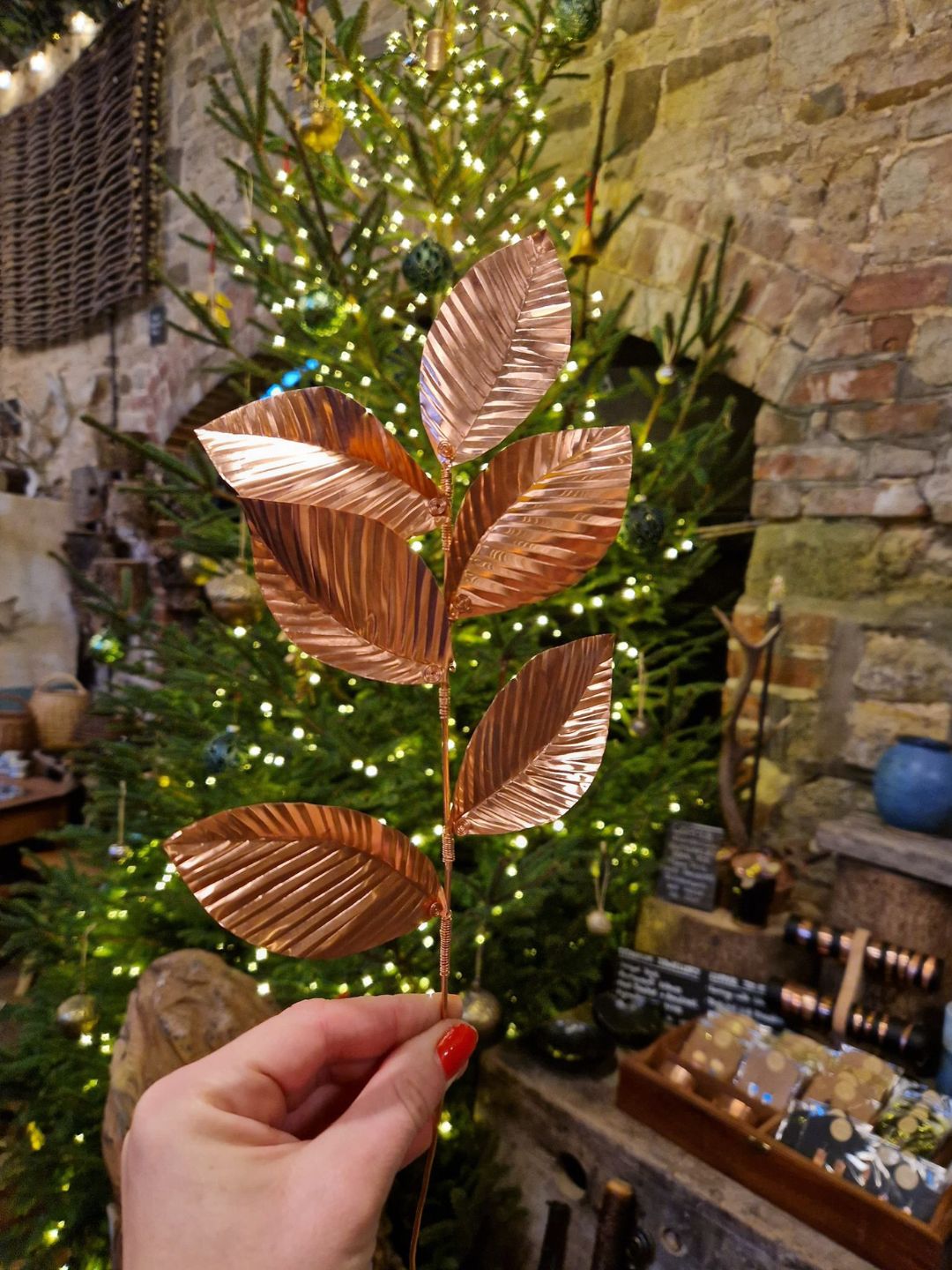 Festive Copper Botanicals Workshop