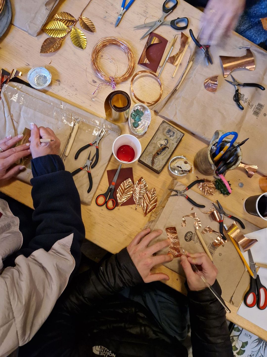 Festive Copper Botanicals Workshop