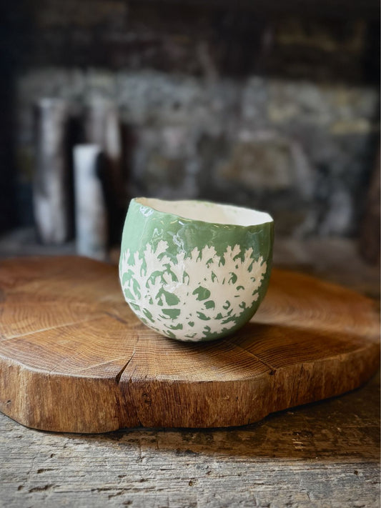 Green Leaf Planter Pot