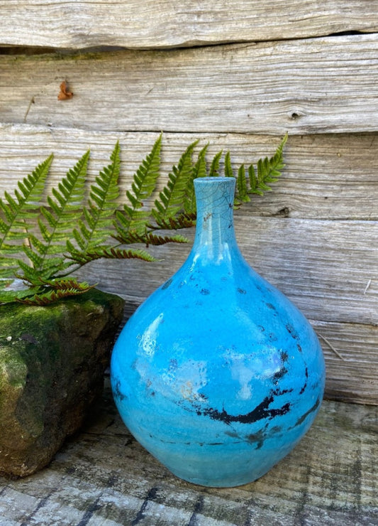 Electric Blue Vase
