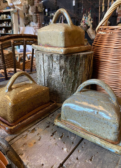 Woodfired Ceramic Butter Dish