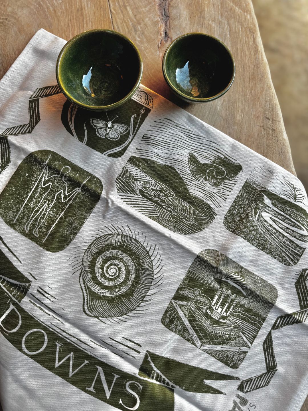 South Downs Tea Towel
