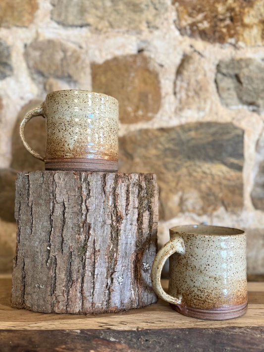Speckled White Espresso Mug