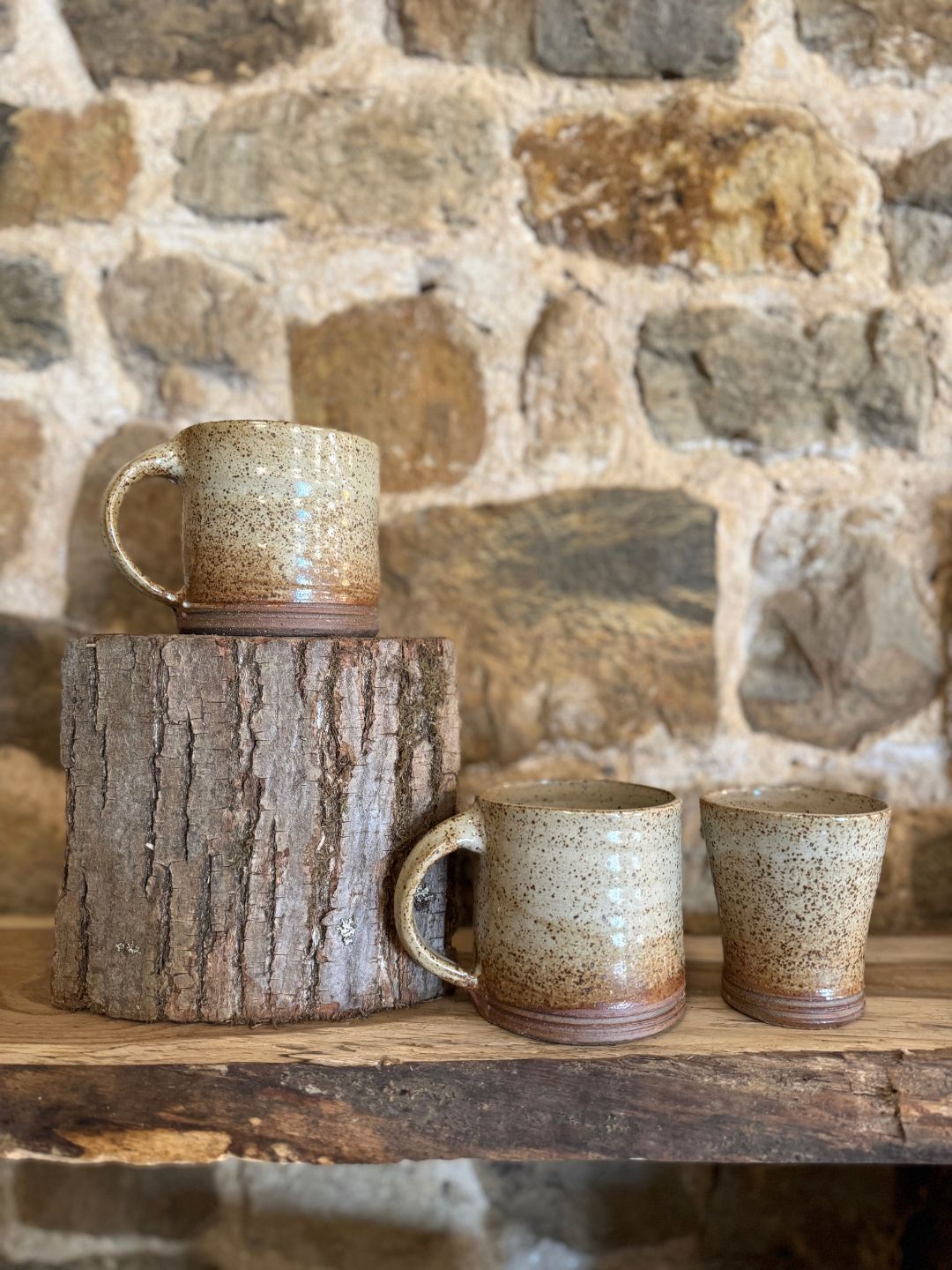 Speckled White Espresso Mug