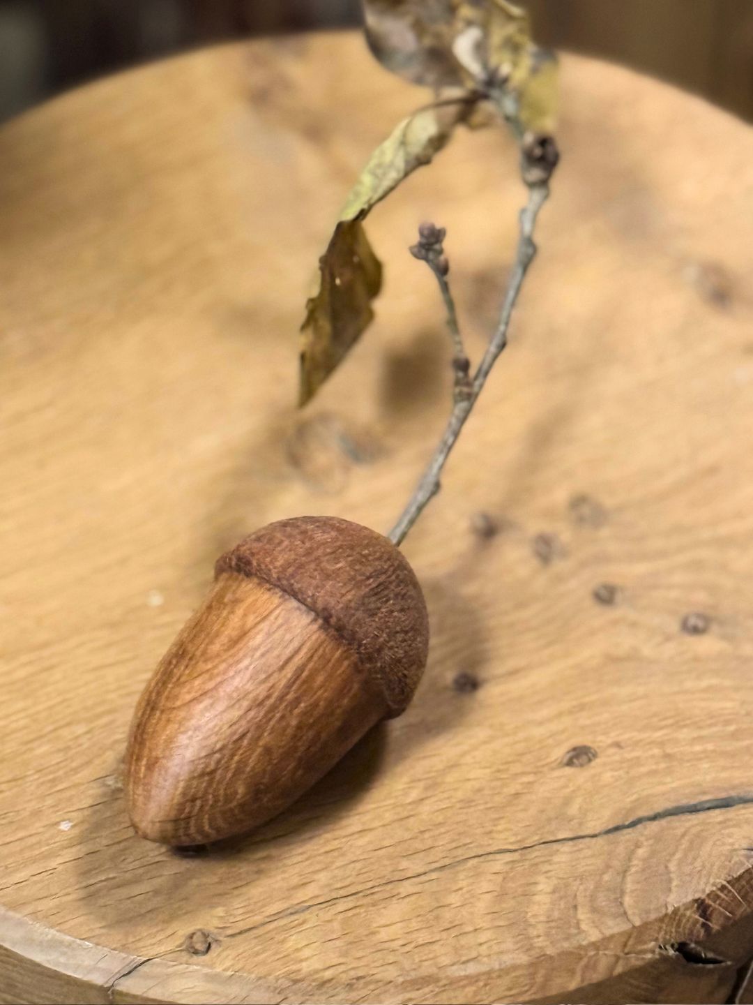 Wooden Acorns